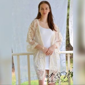 Balinese Embroidered Boho Wrap